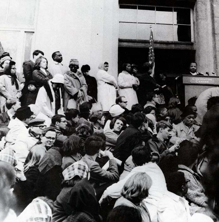 Louisville protest against violence in Selma (from Revonah)