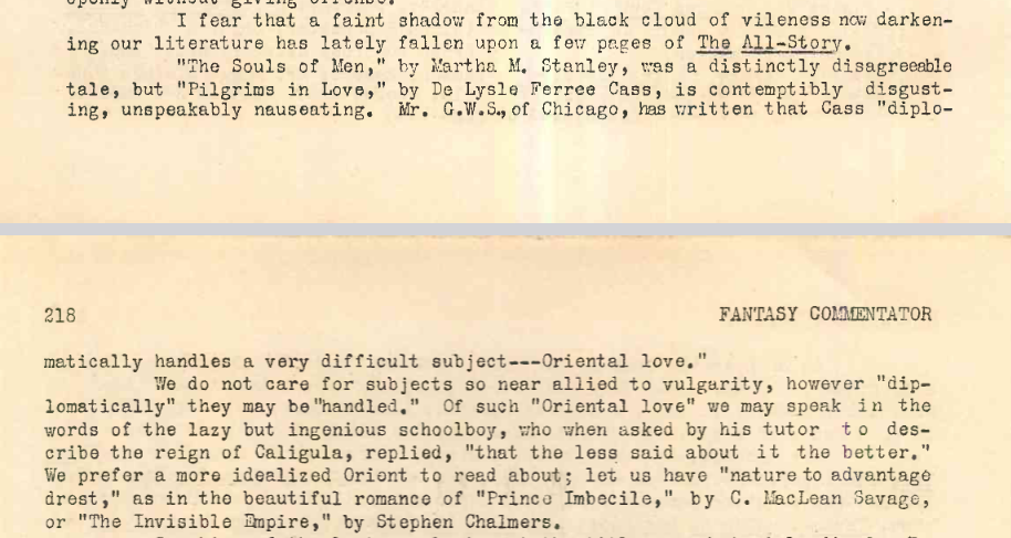 Quote from HP Lovecraft
